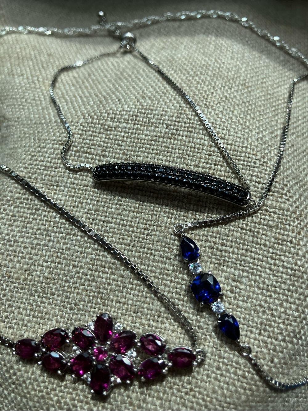 NWOT Sterling Gemstone 6 Pc Jewelry Reseller Bundle Bridesmaid Gift Value $570 - Picture 2 of 10